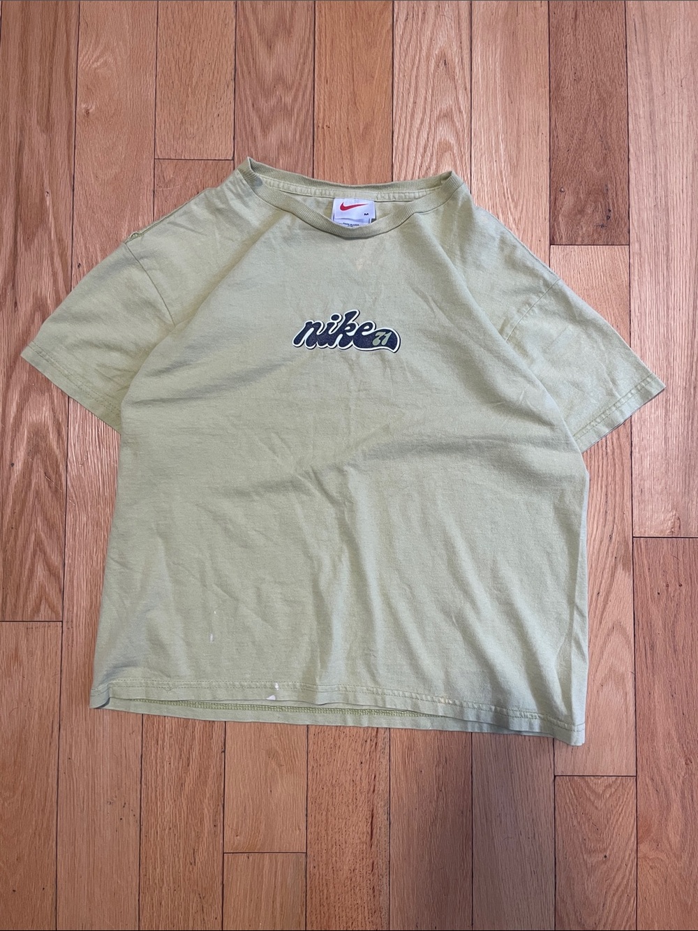 Nike Men’s Pale Green Short Sleeve Logo Tee